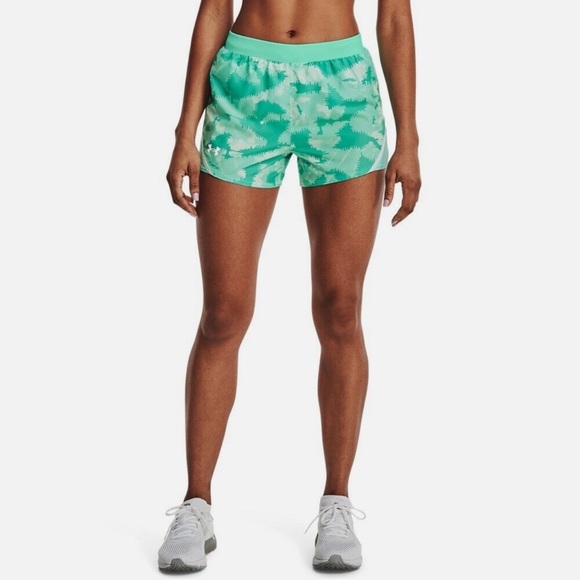 UNDER ARMOUR UA Mileage 2.0 Camo All Over Print Athletic Shorts Size XL NEW - Picture 11 of 15